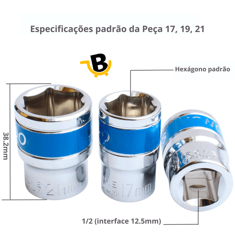 Chave de roda sem fazer esforço.