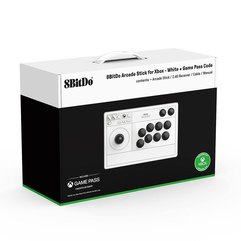 8Bitdo Arcade Stick para Xbox Series X|S, Xbox One e Windows 10, Arcade Fight Stick com conector de áudio de 3,5 mm