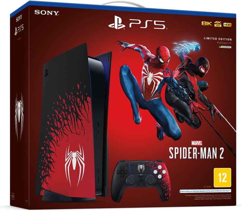 Console PlayStation®5 - Bundle Marvel’s Spider-Man 2 Limited Edition