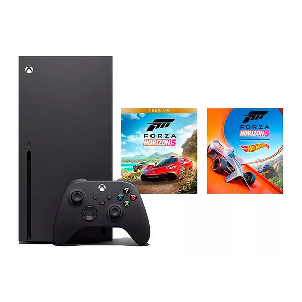 Console Xbox Series X + Forza Horizon 5 hot wheels Edição Premium
