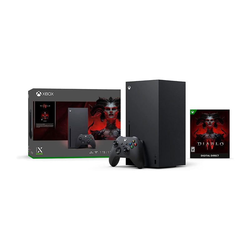 Console Xbox Series X Microsoft Bundle Diablo IV, Preto